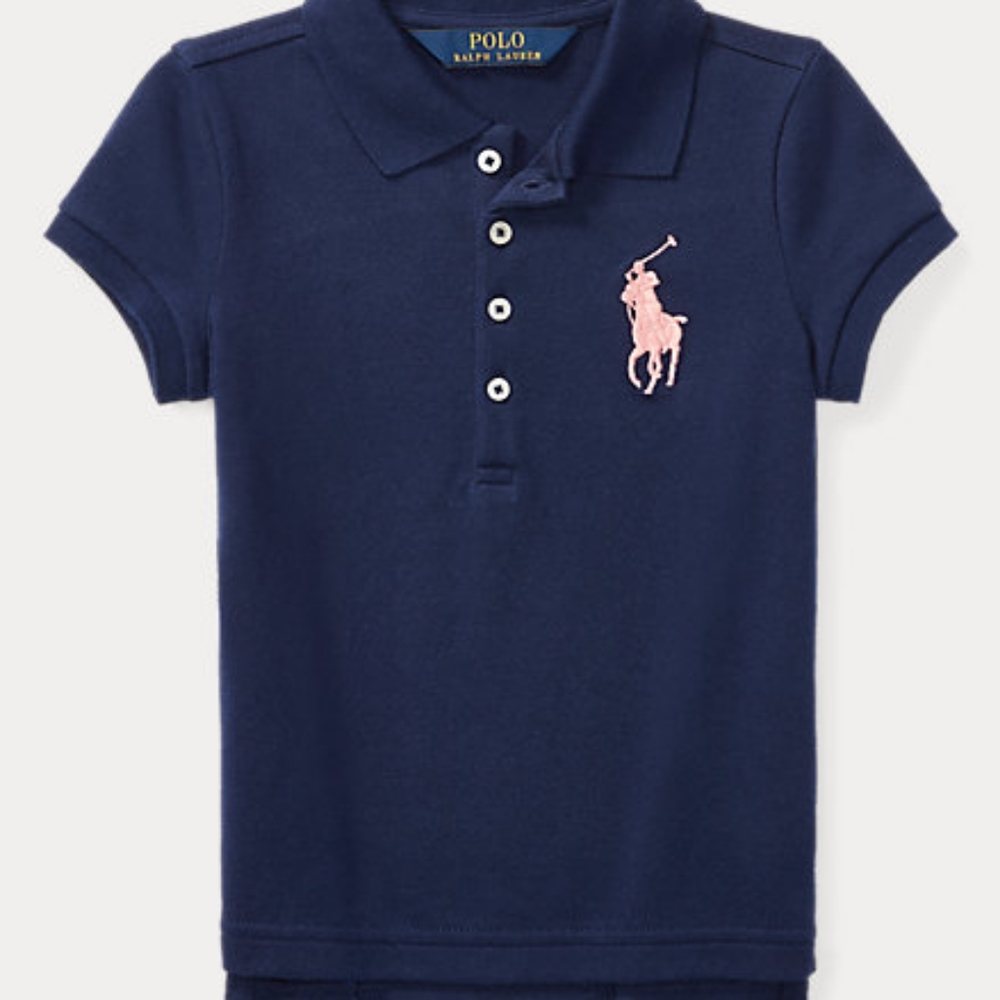 Big Pony Stretch Mesh Polo